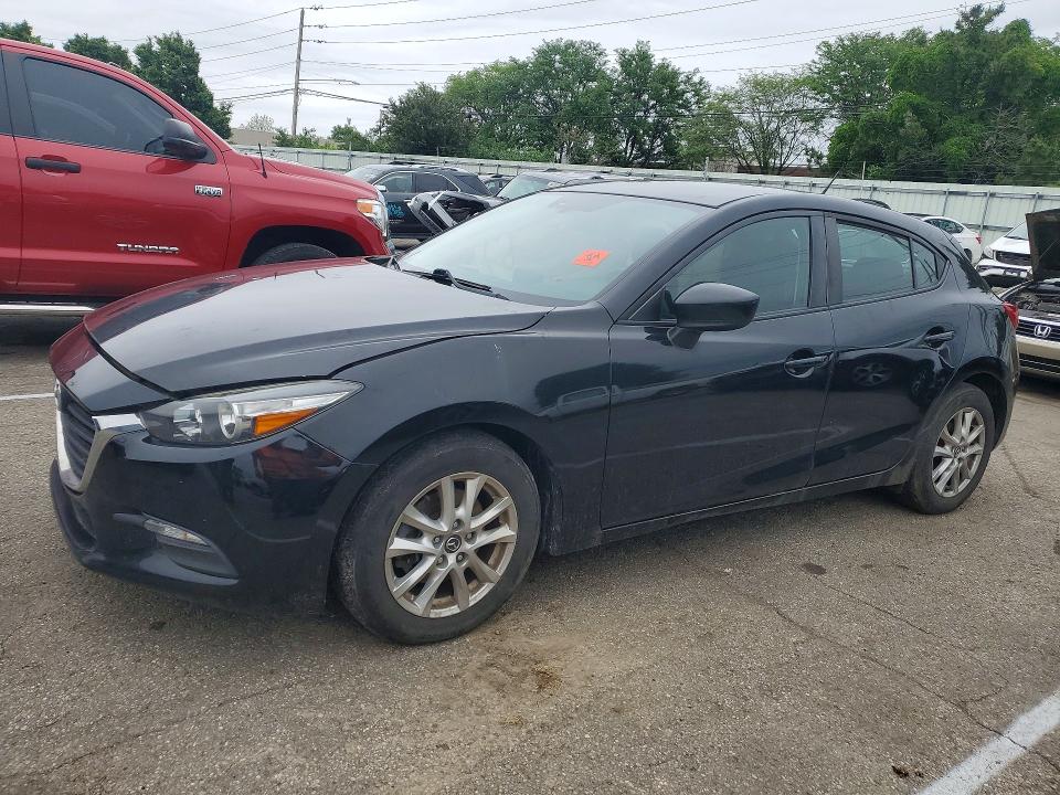 54351886 :رقم المزاد ، 3MZBN1K7XHM153937 vin ، 2017 Mazda 3 مزاد بيع