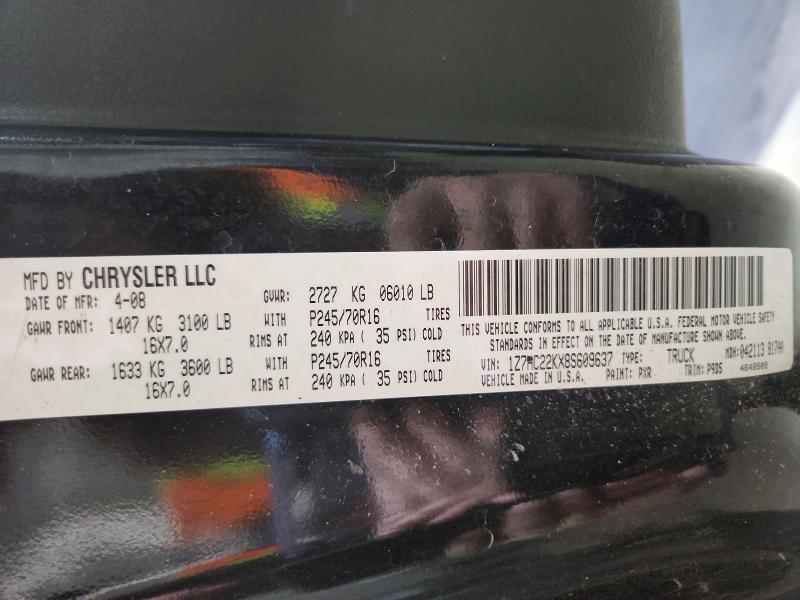 Auction sale of the 2008 Mitsubishi Raider, vin: 1Z7HC22KX8S609637, lot number: 52537506