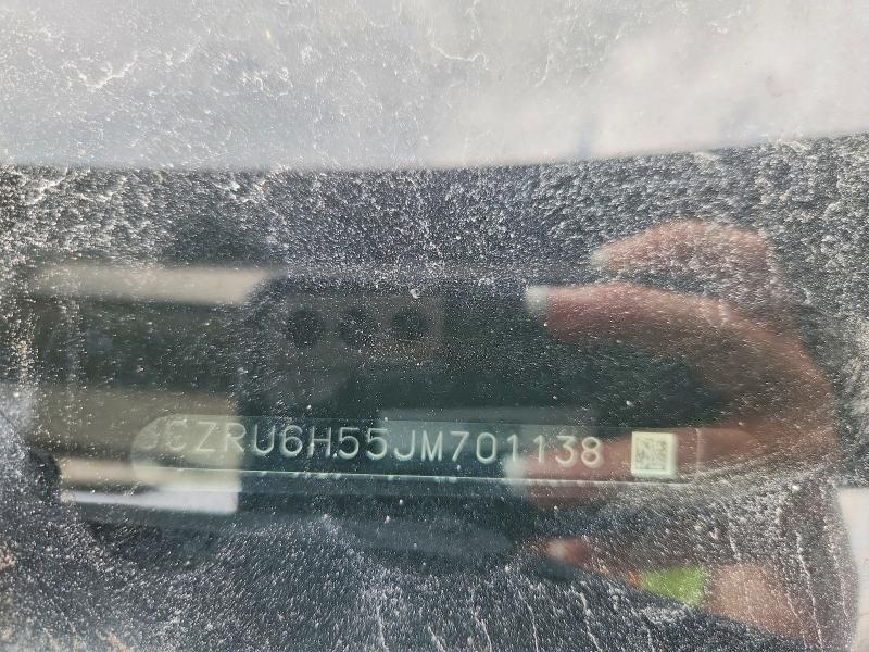 2018 Honda Hr-v მანქანა იყიდება აუქციონზე, vin: 3CZRU6H55JM701138, აუქციონის ნომერი: 55042476