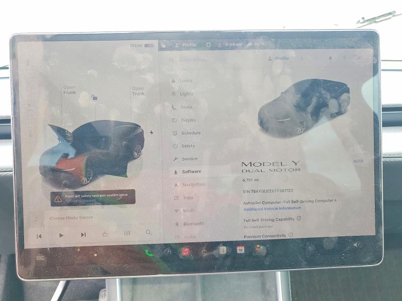 53417936 :رقم المزاد ، 7SAYGDEE6TF567123 vin ، 2026 Tesla Model Y مزاد بيع