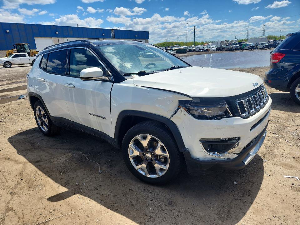 Продажа на аукционе авто 2020 Jeep Compass, vin: 3C4NJDCB5LT123212, номер лота: 53222436