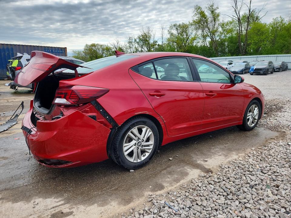 53458486 :رقم المزاد ، 5NPD84LF0KH402043 vin ، 2019 Hyundai Elantra مزاد بيع