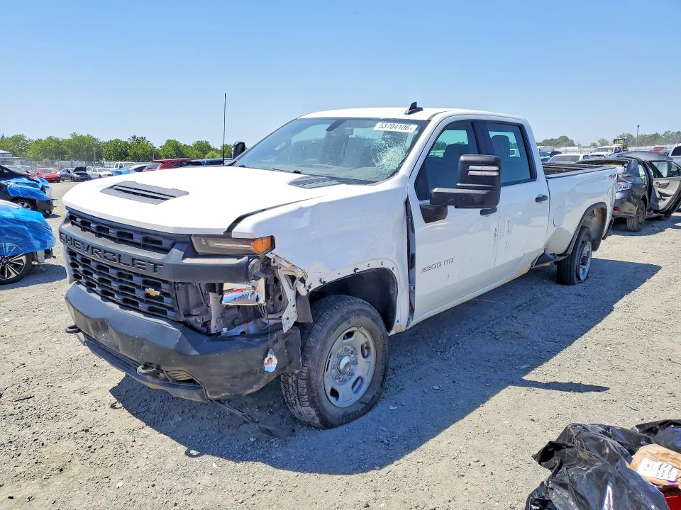 53704106 :رقم المزاد ، 1GC1YLE74NF184741 vin ، 2022 Chevrolet Silverado مزاد بيع