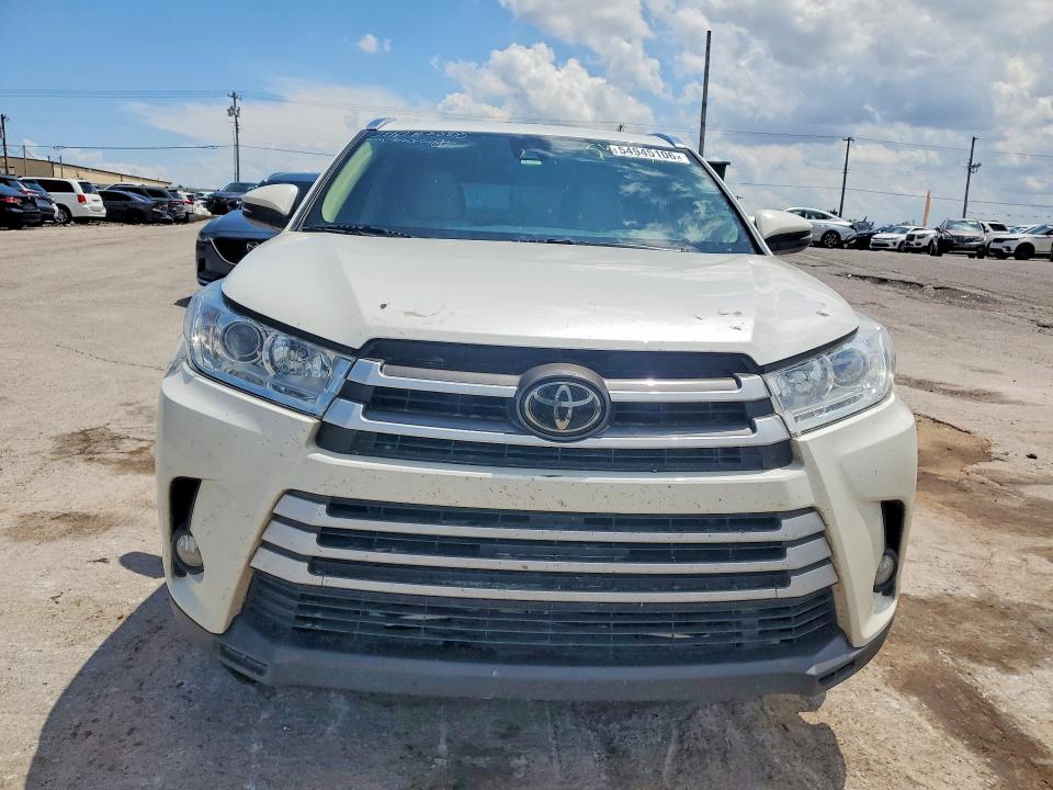 Продажа на аукционе авто 2019 Toyota Highlander, vin: 5TDJZRFH7KS576874, номер лота: 54945106