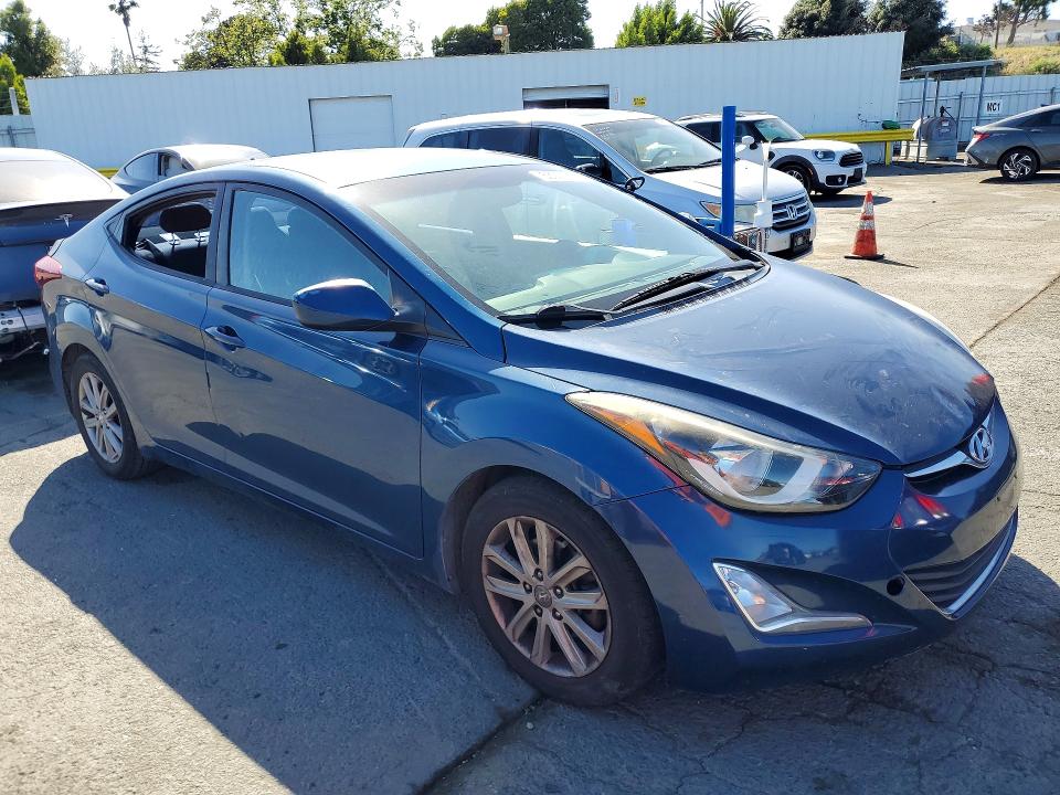 Aukcja sprzedaży 2014 Hyundai Elantra, vin: KMHDH4AE7EU139341, numer aukcji: 53937196
