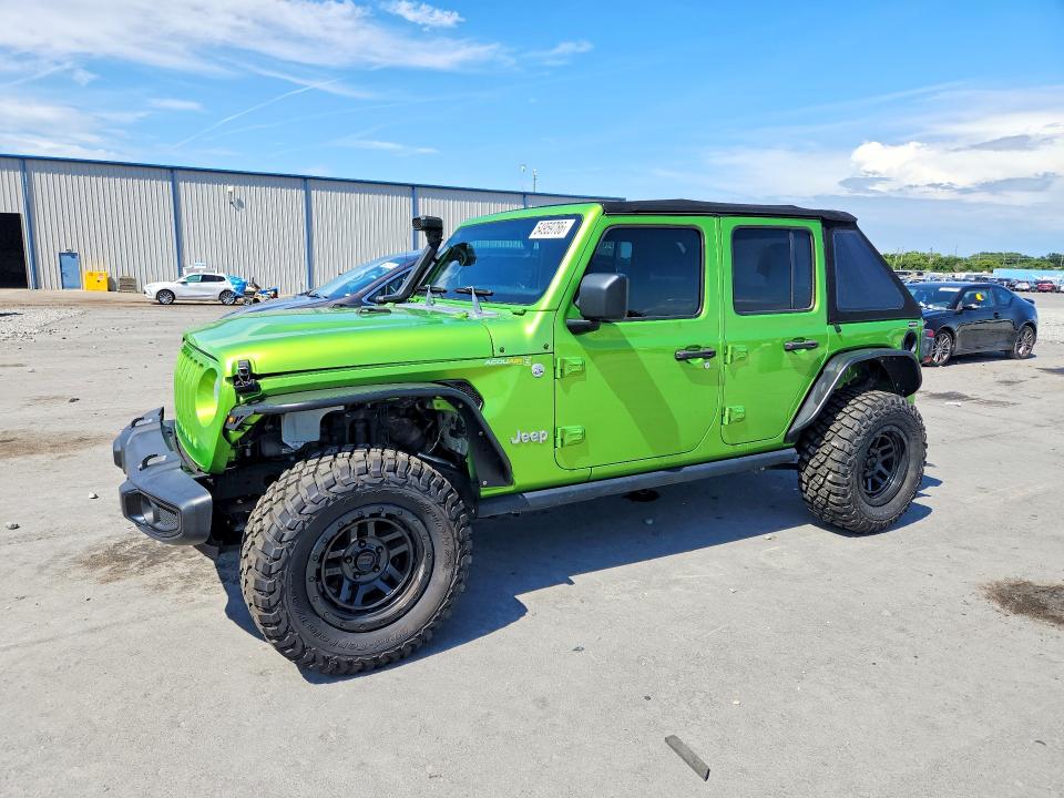 Aukcja sprzedaży 2018 Jeep Wrangler Unlimited, vin: 1C4HJXDG1JW317025, numer aukcji: 54959786