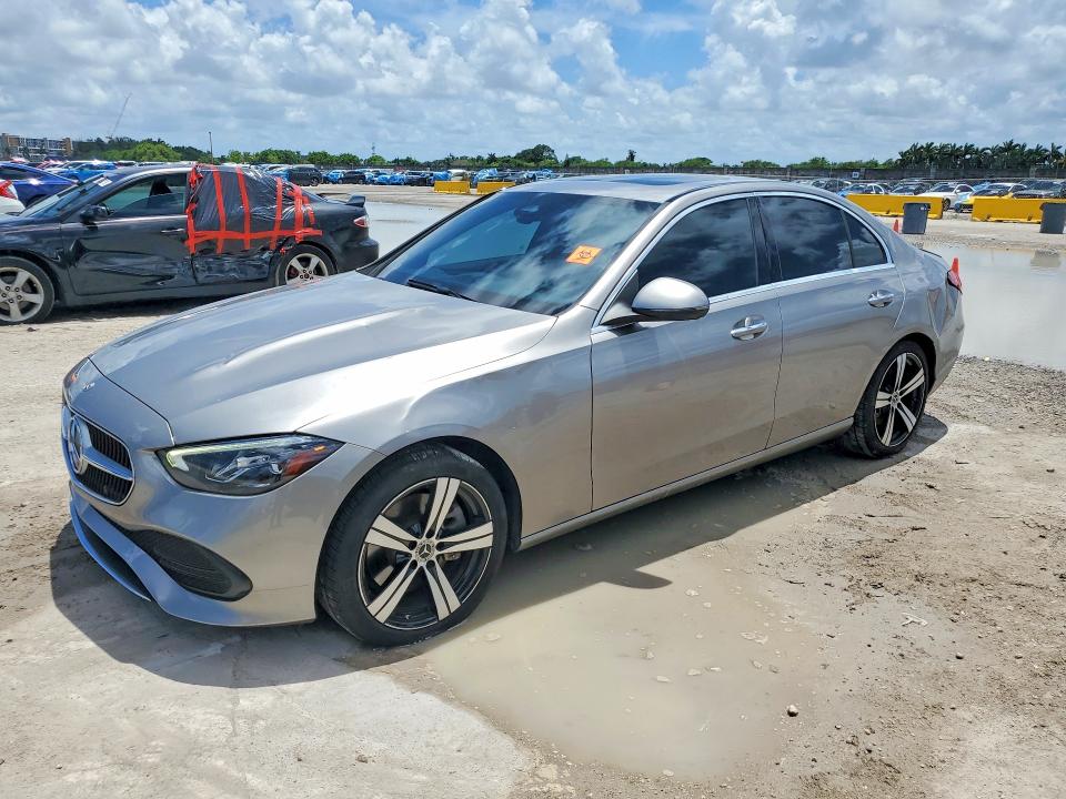 54076686 :رقم المزاد ، W1KAF4GB4NR041953 vin ، 2022 Mercedes-benz C مزاد بيع