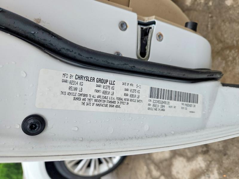 Продажа на аукционе авто 2011 Chrysler 300, vin: 2C3CA5CG2BH581391, номер лота: 54000296