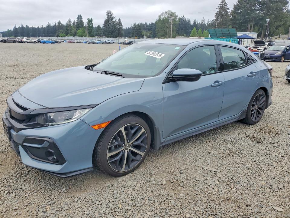2021 Honda Civic მანქანა იყიდება აუქციონზე, vin: SHHFK7H4XMU425574, აუქციონის ნომერი: 52592076