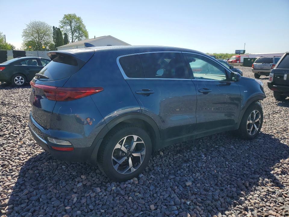2021 Kia Sportage მანქანა იყიდება აუქციონზე, vin: KNDPMCAC1M7861097, აუქციონის ნომერი: 51764316