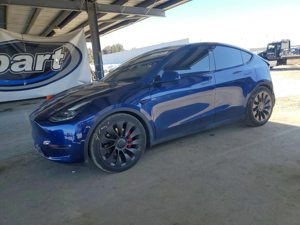 54754826 :رقم المزاد ، 7SAYGDEF3PF906287 vin ، 2023 Tesla Model Y مزاد بيع