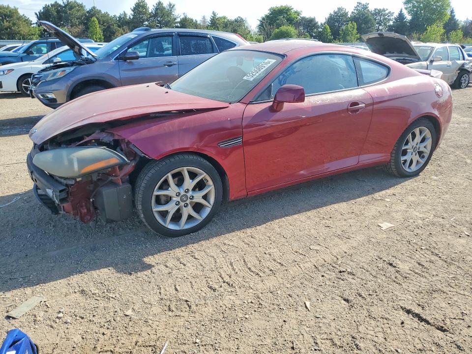 Продажа на аукционе авто 2007 Hyundai Tiburon, vin: KMHHN66F77U253141, номер лота: 52558916