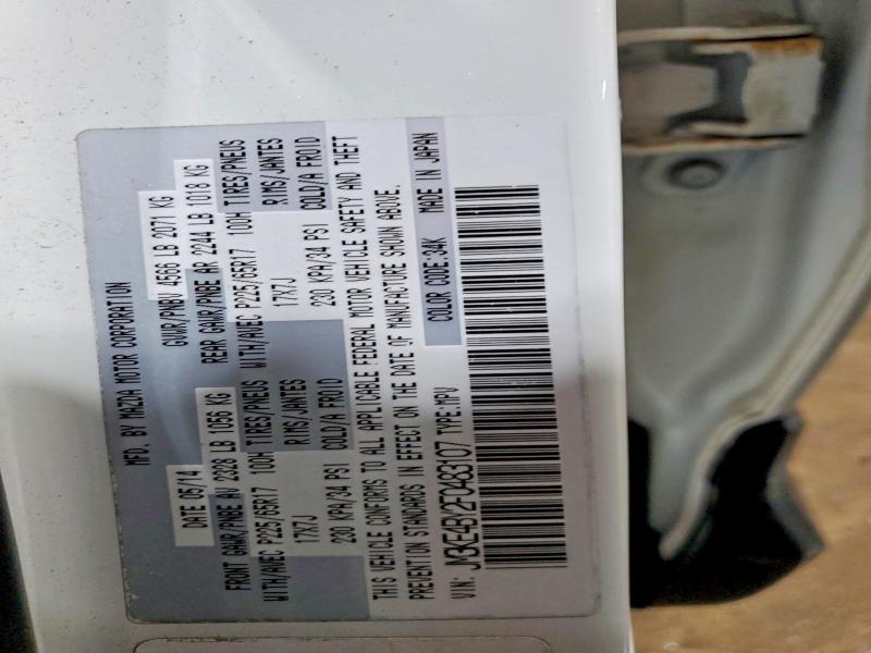 53736216 :رقم المزاد ، JM3KE4BY2F0483107 vin ، 2015 Mazda Cx-5 مزاد بيع