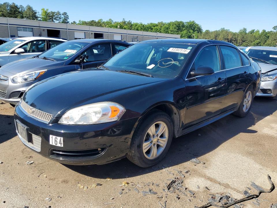 2016 Chevrolet Impala Limited მანქანა იყიდება აუქციონზე, vin: 2G1WA5E38G1132017, აუქციონის ნომერი: 53302516