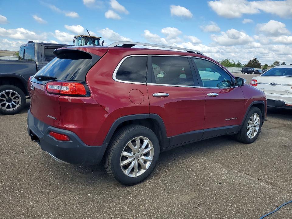 2015 Jeep Cherokee მანქანა იყიდება აუქციონზე, vin: 1C4PJMDS0FW609738, აუქციონის ნომერი: 53236626