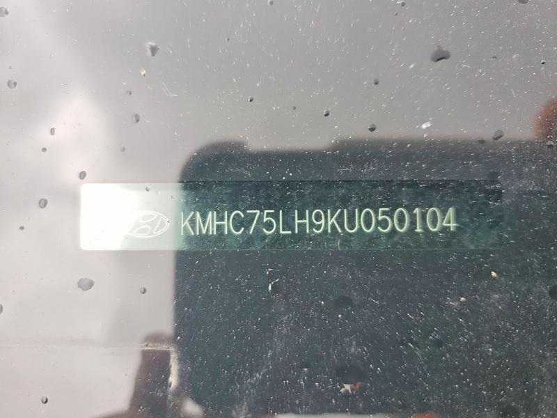 2019 Hyundai Ioniq Electric მანქანა იყიდება აუქციონზე, vin: KMHC75LH9KU050104, აუქციონის ნომერი: 53217326