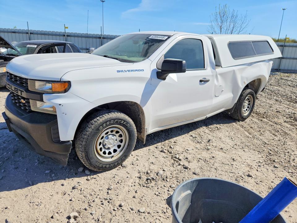 Продаж на аукціоні авто 2020 Chevrolet Silverado, vin: 3GCNWAEF1LG174988, номер лоту: 53564446