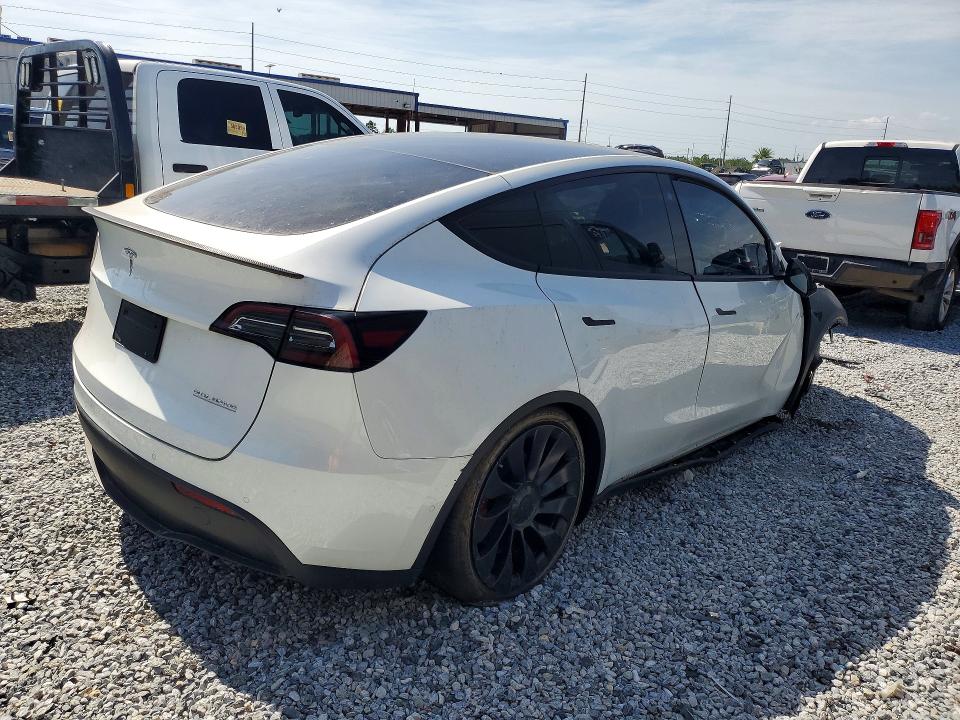 2022 Tesla Model Y მანქანა იყიდება აუქციონზე, vin: 7SAYGDEF1NF448147, აუქციონის ნომერი: 52698006