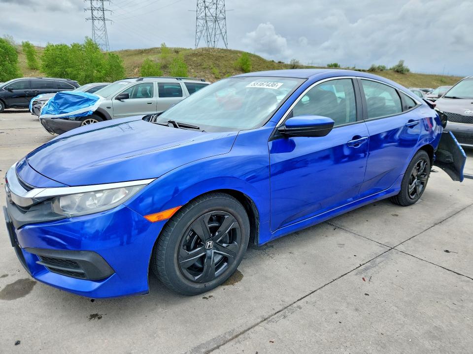Auction sale of the 2017 Honda Civic, vin: 19XFC2F58HE217914, lot number: 55167436