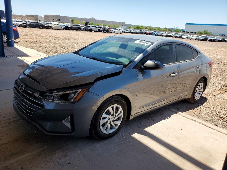 2019 Hyundai Elantra მანქანა იყიდება აუქციონზე, vin: 5NPD74LFXKH435344, აუქციონის ნომერი: 54866026