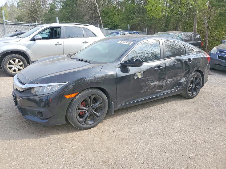 Auction sale of the 2018 Honda Civic, vin: 2HGFC2F81JH002087, lot number: 51669526