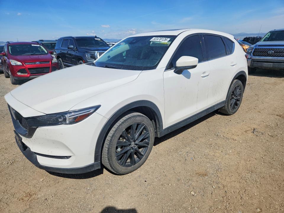 2021 Mazda Cx-5 მანქანა იყიდება აუქციონზე, vin: JM3KFBAY7M0339701, აუქციონის ნომერი: 52478126