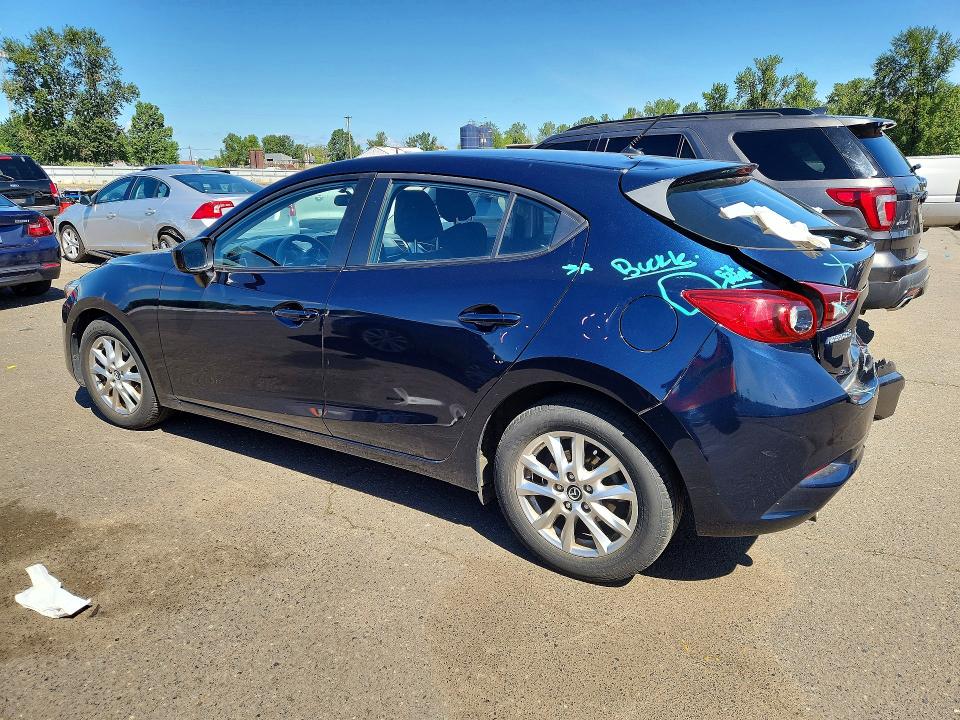 2017 Mazda 3 მანქანა იყიდება აუქციონზე, vin: JM1BN1K78H1122234, აუქციონის ნომერი: 53742516