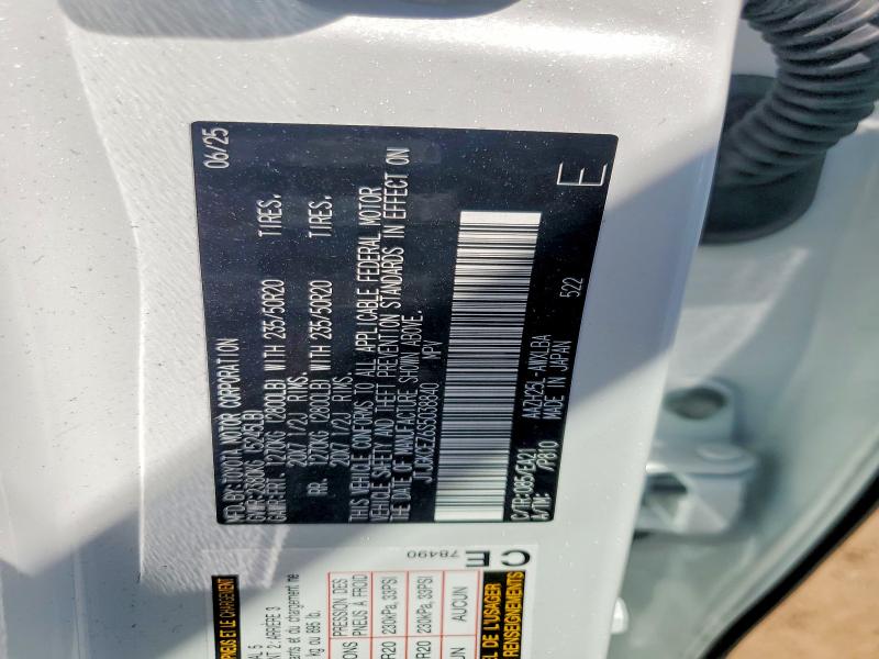 Aukcja sprzedaży 2025 Lexus Nx 350h, vin: JTJGKCEZ6S5038840, numer aukcji: 53715166