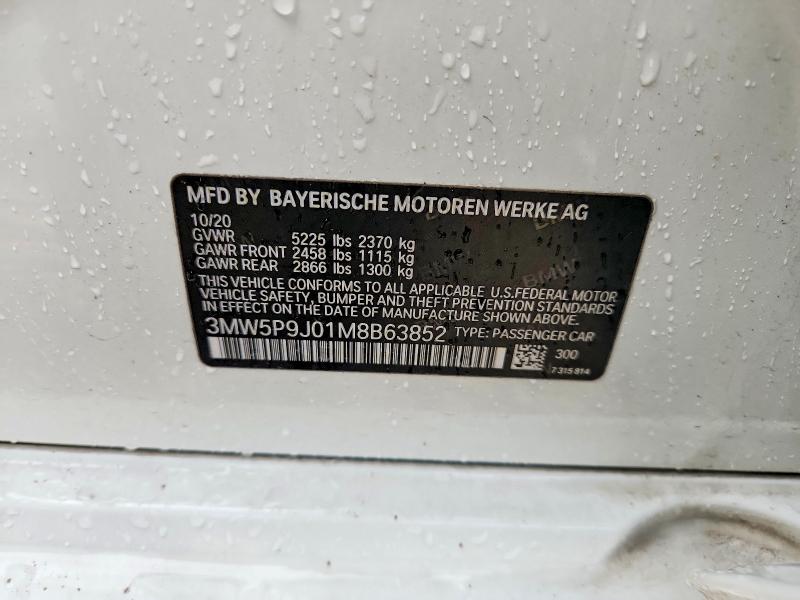 Продажа на аукционе авто 2021 Bmw 330xe, vin: 3MW5P9J01M8B63852, номер лота: 52582336