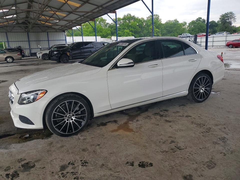 2017 Mercedes-benz C მანქანა იყიდება აუქციონზე, vin: 55SWF4KB7HU202554, აუქციონის ნომერი: 54780376