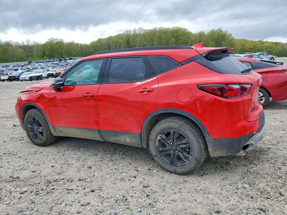 53250496 :رقم المزاد ، 3GNKBHRS7MS545642 vin ، 2021 Chevrolet Blazer مزاد بيع