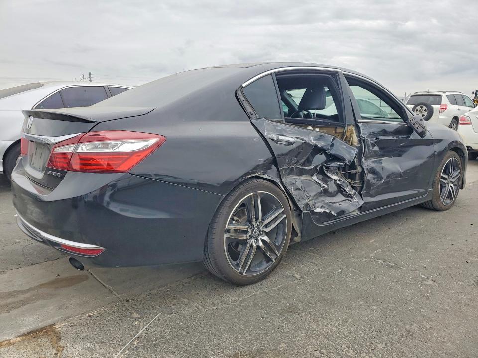 54556736 :رقم المزاد ، 1HGCR2F55GA231919 vin ، 2016 Honda Accord مزاد بيع