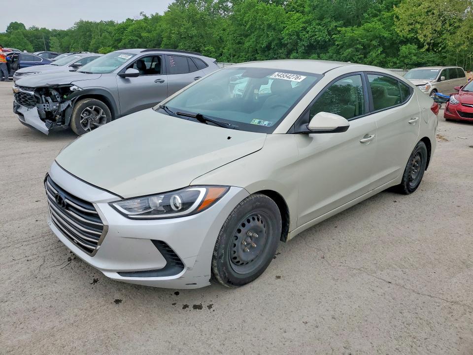 Продаж на аукціоні авто 2017 Hyundai Elantra, vin: KMHD74LF4HU127564, номер лоту: 54554276