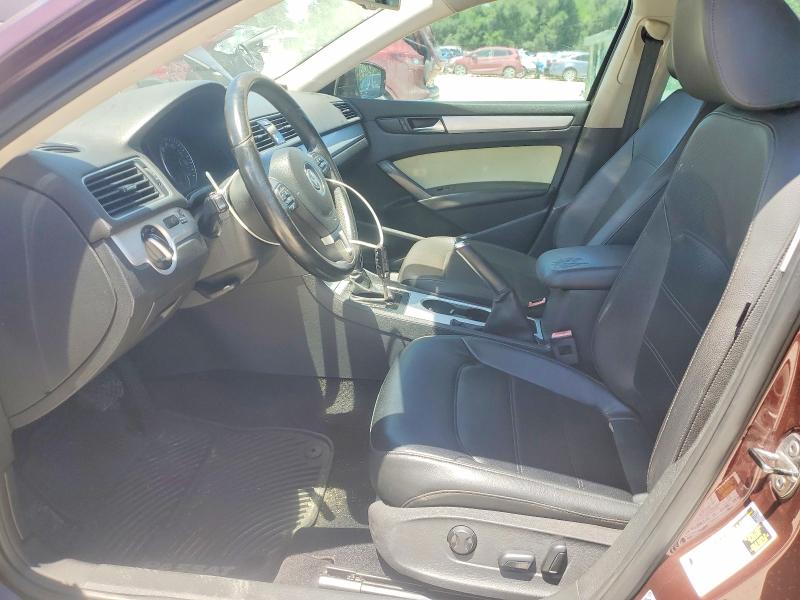 52449016 :رقم المزاد ، 1VWBN7A38DC052716 vin ، 2013 Volkswagen Passat مزاد بيع