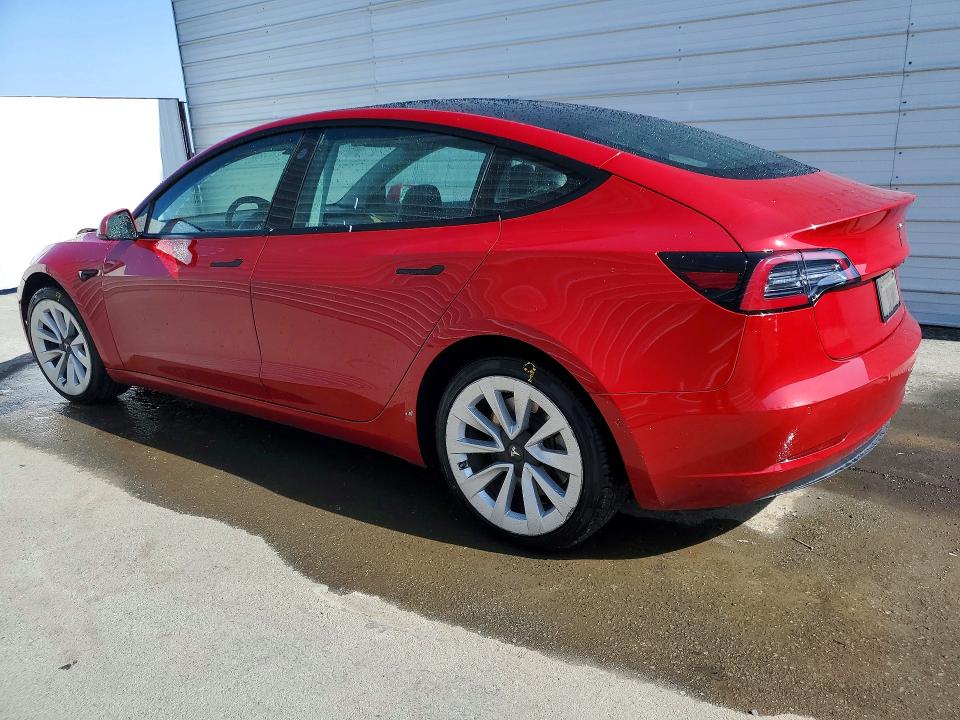 52080276 :رقم المزاد ، 5YJ3E1EA6NF304092 vin ، 2022 Tesla Model 3 مزاد بيع