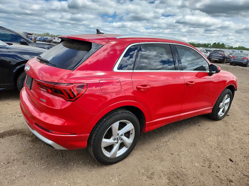 54119006 :رقم المزاد ، WA1AECF33L1103740 vin ، 2020 Audi Q3 مزاد بيع