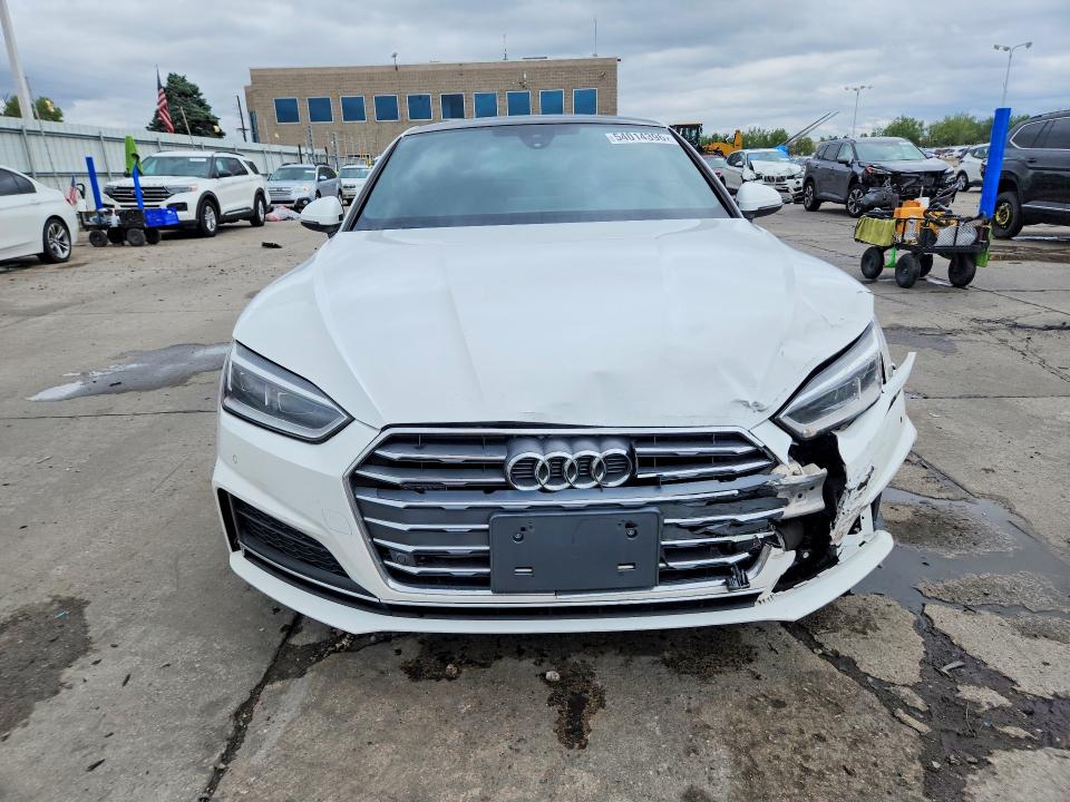 54014396 :رقم المزاد ، WAUTNAF55JA001872 vin ، 2018 Audi A5 مزاد بيع