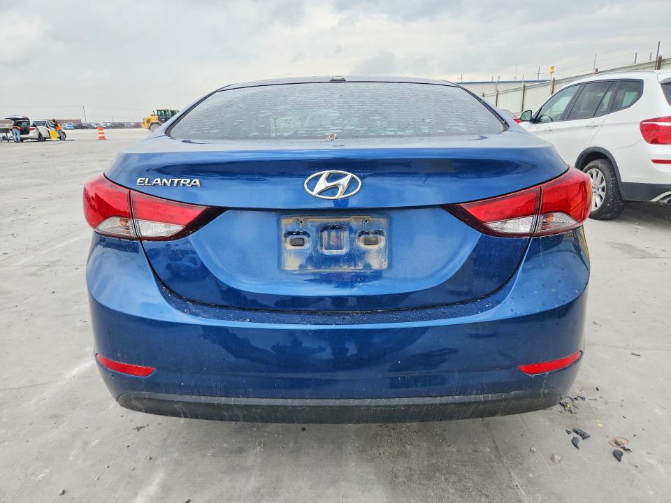 54472316 :رقم المزاد ، KMHDH4AEXGU478517 vin ، 2016 Hyundai Elantra مزاد بيع