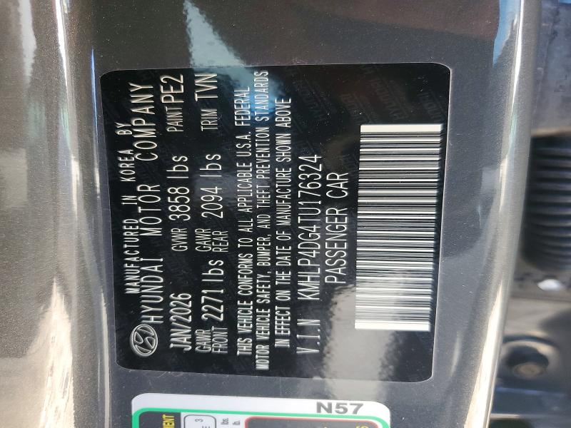 Продажа на аукционе авто 2026 Hyundai Elantra, vin: KMHLP4DG4TU176324, номер лота: 52940586