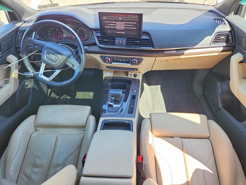 2022 Audi Q5 მანქანა იყიდება აუქციონზე, vin: WA14AAFY8N2073723, აუქციონის ნომერი: 55035826