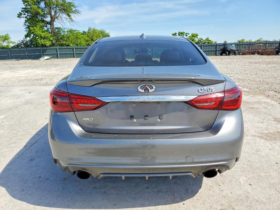 2018 Infiniti Q50 მანქანა იყიდება აუქციონზე, vin: JN1EV7AR5JM441889, აუქციონის ნომერი: 52201956