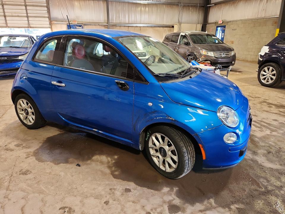 54338926 :رقم المزاد ، 3C3CFFKR0GT164134 vin ، 2016 Fiat 500 مزاد بيع