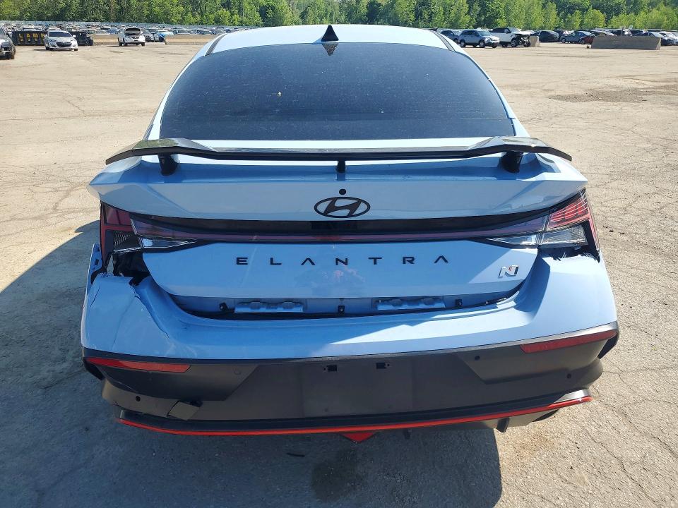 53999536 :رقم المزاد ، KMHLW4DKXSU025283 vin ، 2025 Hyundai Elantra N مزاد بيع