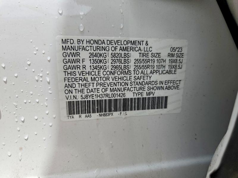 Aukcja sprzedaży 2024 Acura Mdx, vin: 5J8YE1H37RL001426, numer aukcji: 49665726