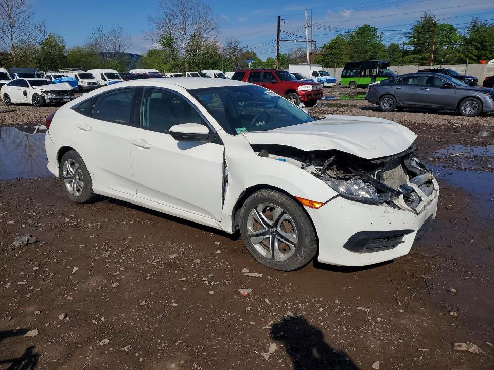 Продаж на аукціоні авто 2018 Honda Civic, vin: 19XFC2F5XJE202837, номер лоту: 52732556