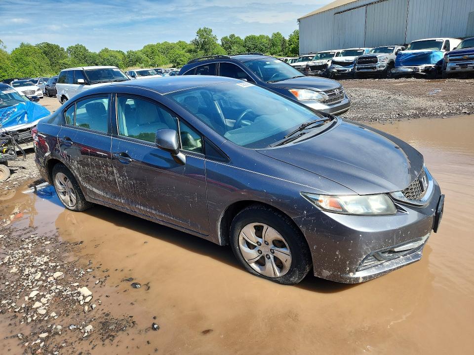 Продаж на аукціоні авто 2013 Honda Civic, vin: 19XFB2F50DE223378, номер лоту: 55058566