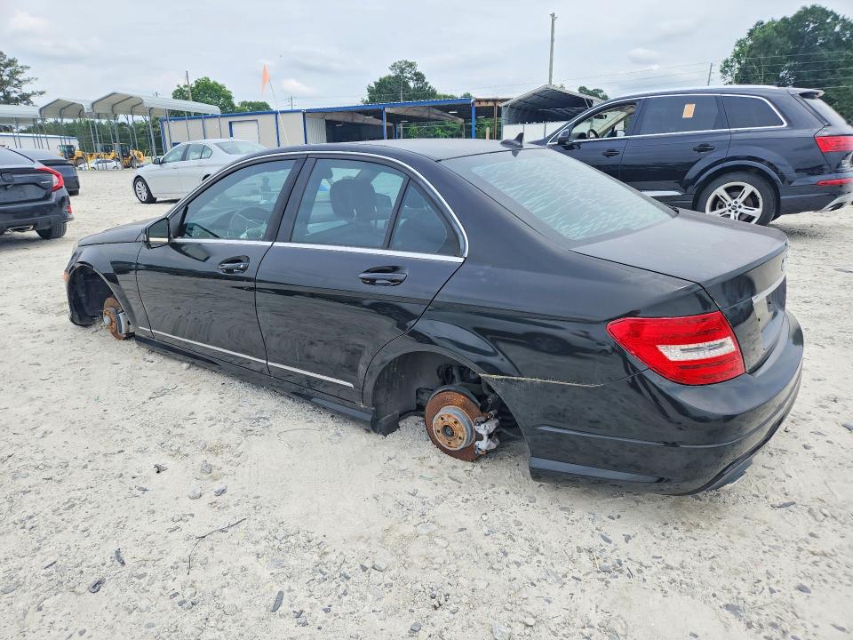 53969346 :رقم المزاد ، WDDGF4HB0DA810180 vin ، 2013 Mercedes-benz C مزاد بيع