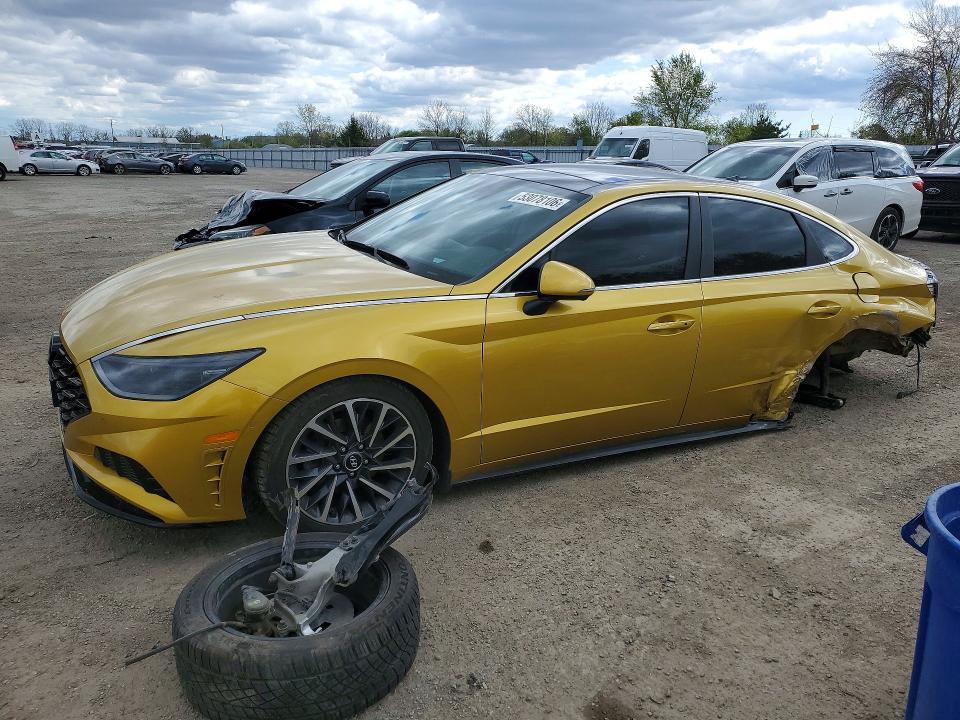 Продажа на аукционе авто 2020 Hyundai Sonata, vin: 5NPEH4J20LH025641, номер лота: 53078106