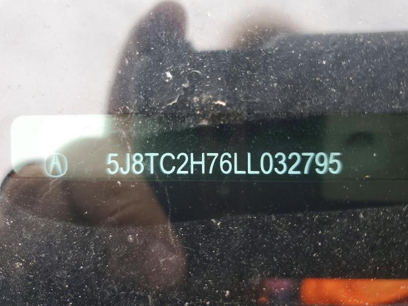2020 Acura Rdx მანქანა იყიდება აუქციონზე, vin: 5J8TC2H76LL032795, აუქციონის ნომერი: 52569716