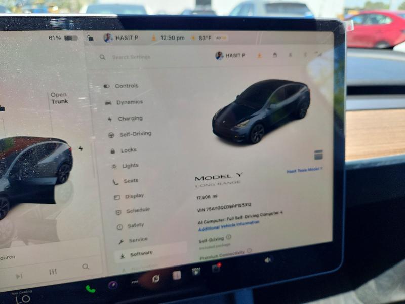 Auction sale of the 2024 Tesla Model Y, vin: 7SAYGDED9RF155312, lot number: 52365616